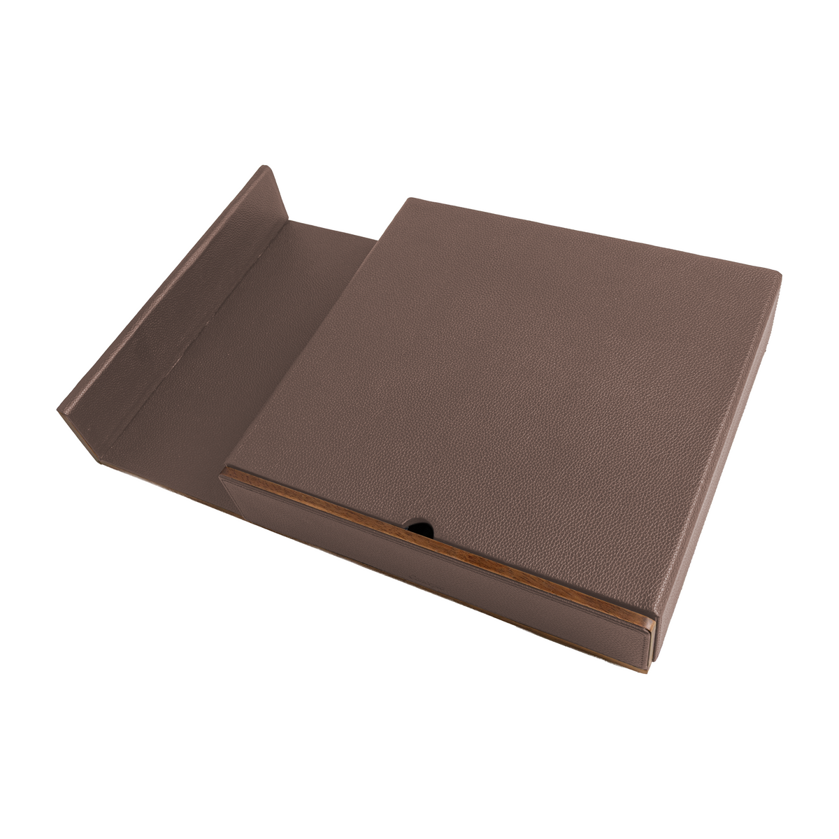 Brown Walnut Coffee Drawer
