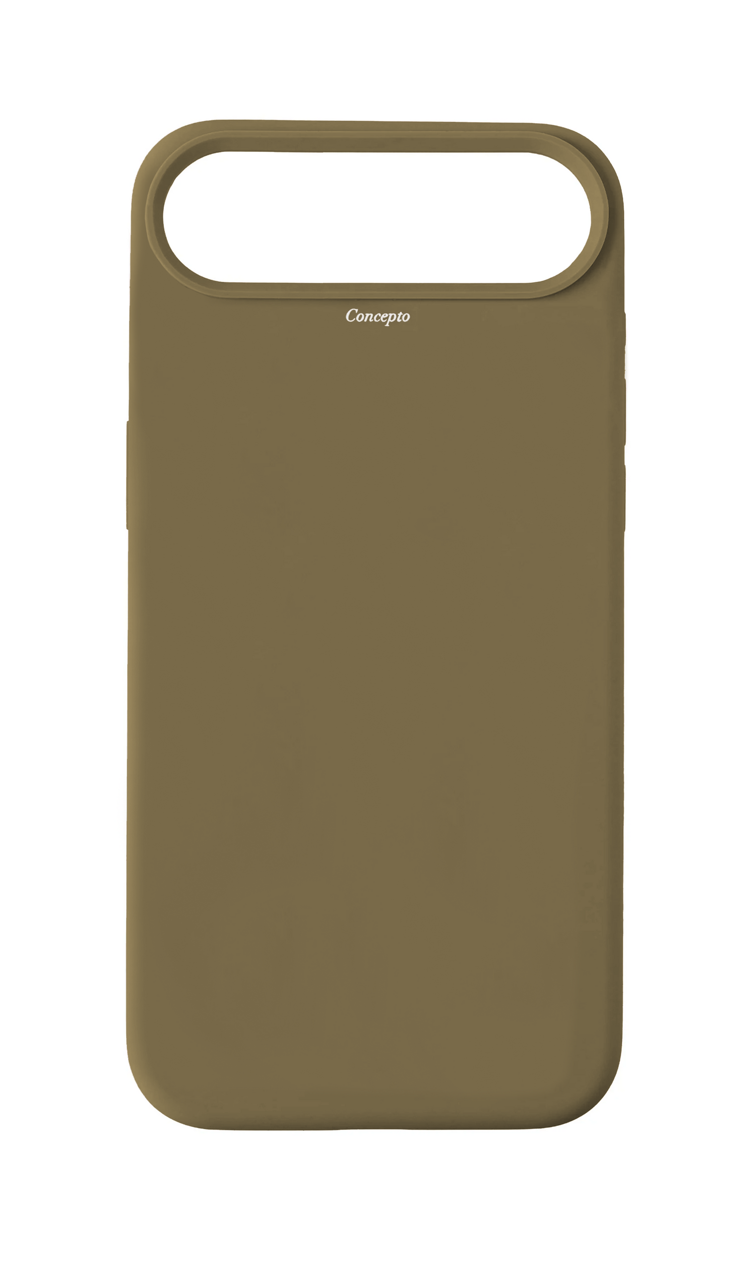 Taupe Silicon Strapless Case