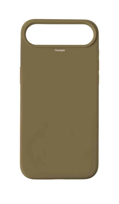 Taupe Silicon Strapless Case