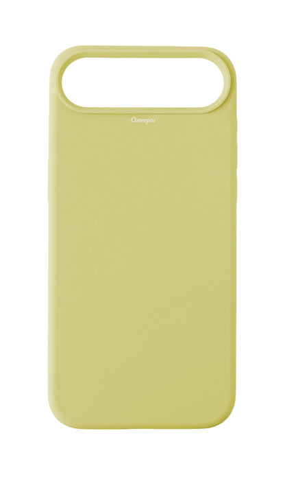Butter Yellow Silicon Strapless Case
