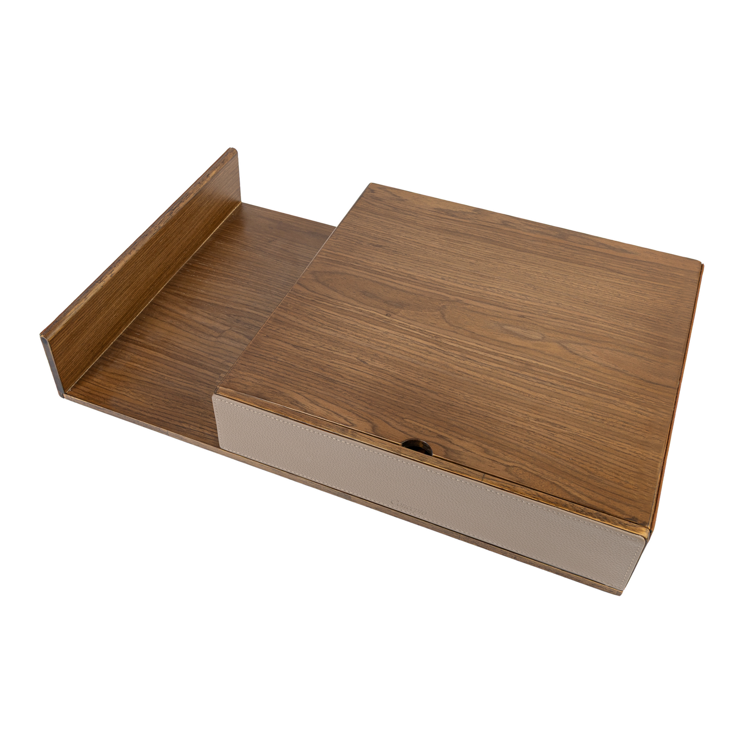 Cream Walnut Coffee Drawer