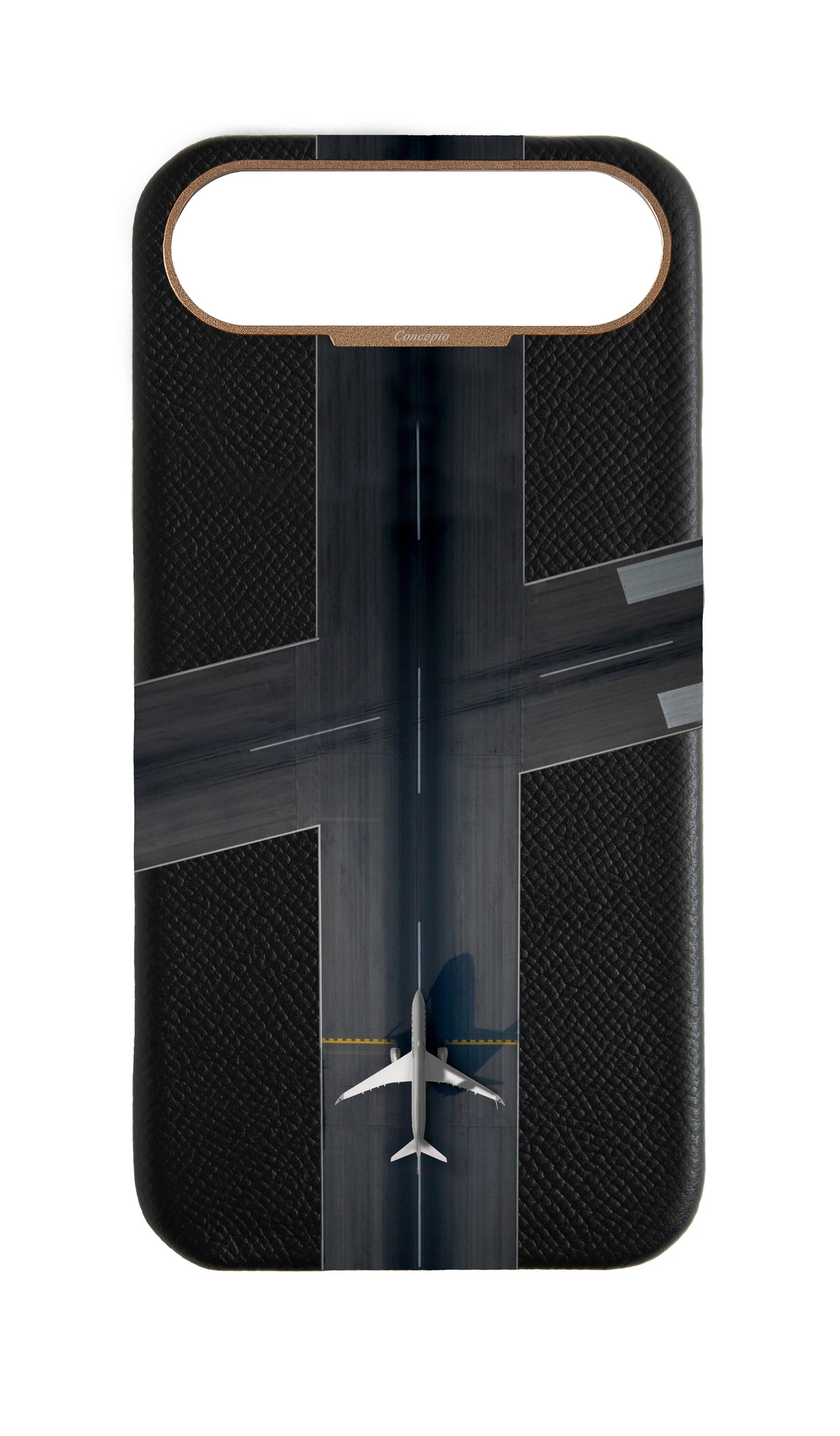 Black Strapless Epsom Case - The Runway
