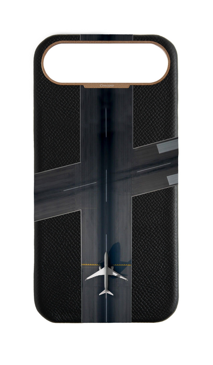 Black Strapless Epsom Case - The Runway