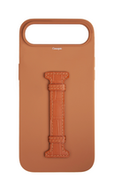 Tan Silicon Middle Strap Case