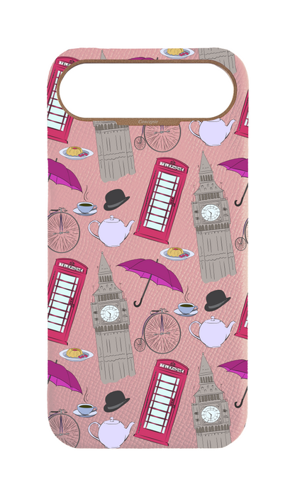 Pink Strapless Case - London Icons