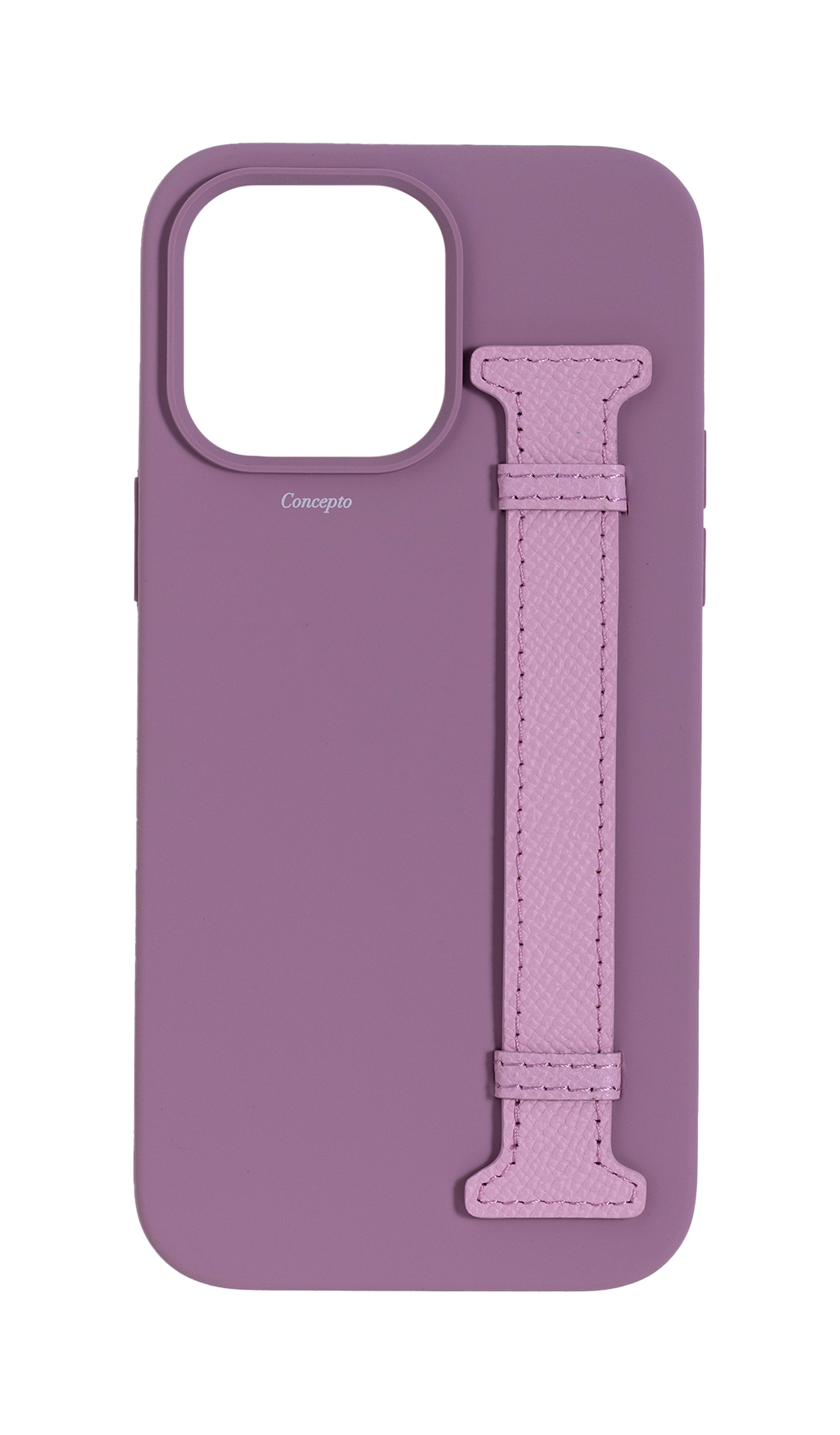 Purple Silicon Side Strap Case