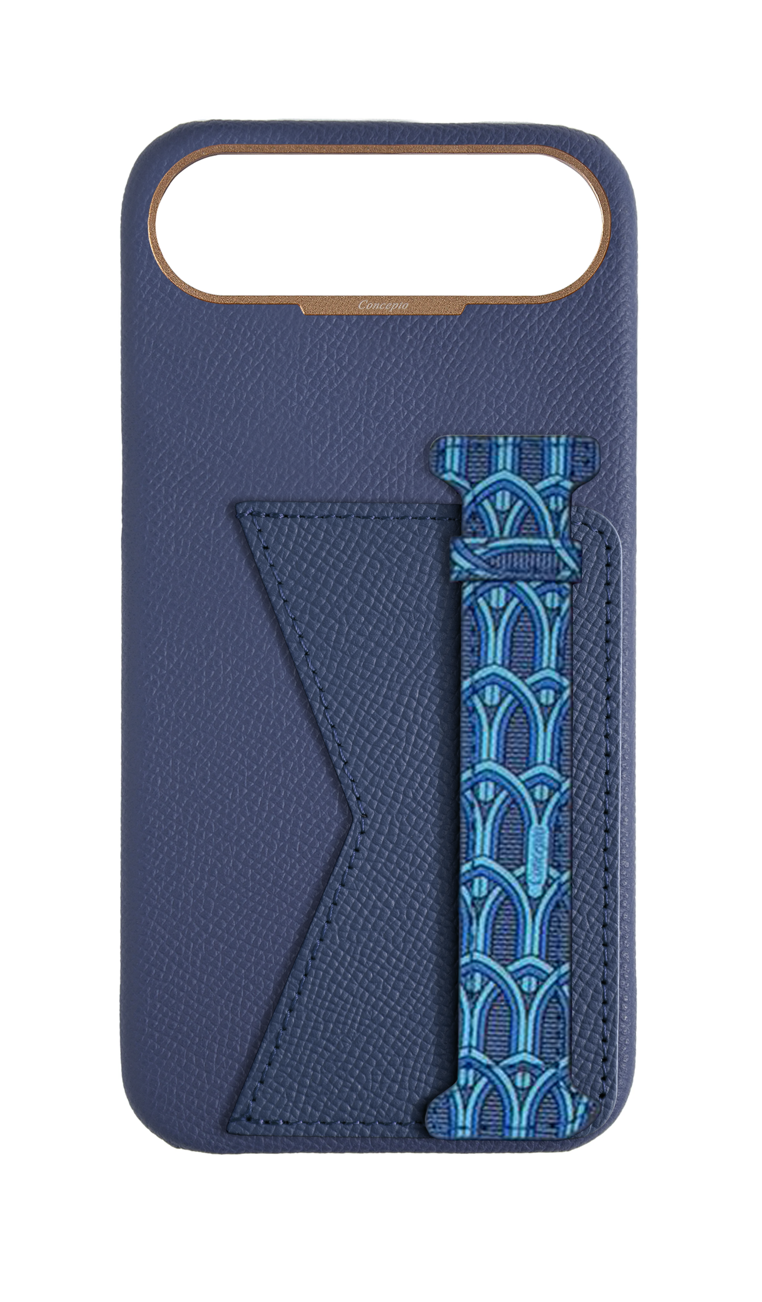 Blue Monogram Duo Case