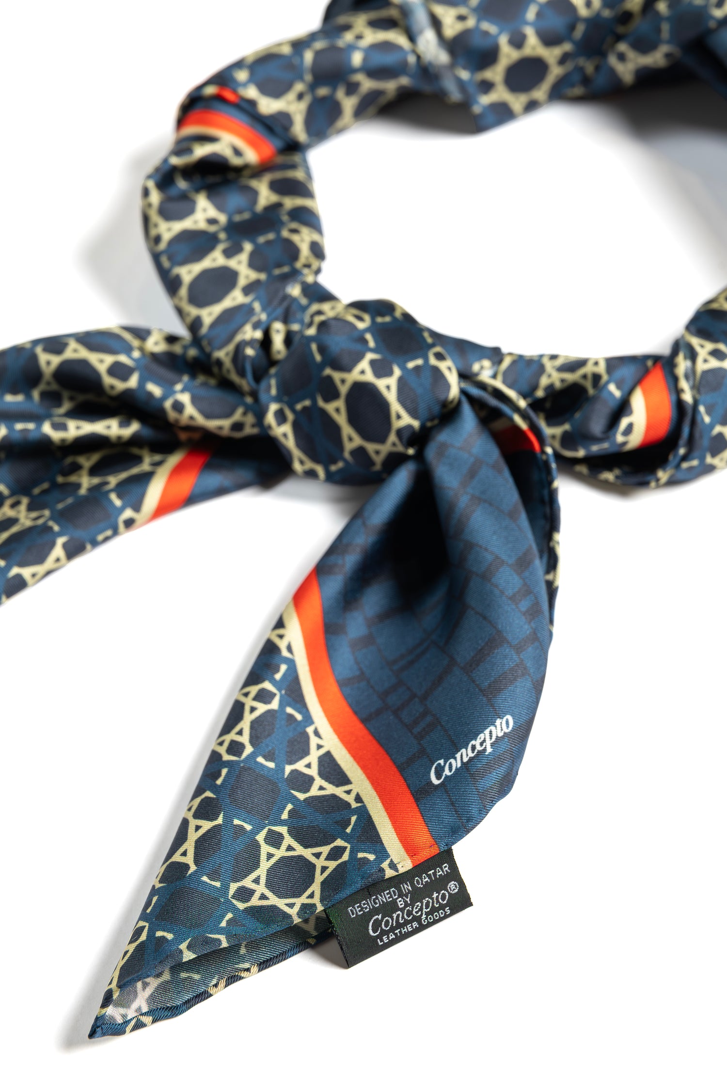 Qatar University Silk Scarf