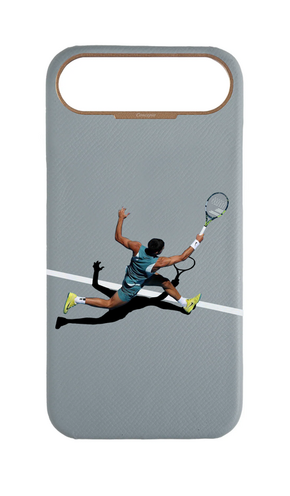Light Blue Grey Strapless Case - Match Point