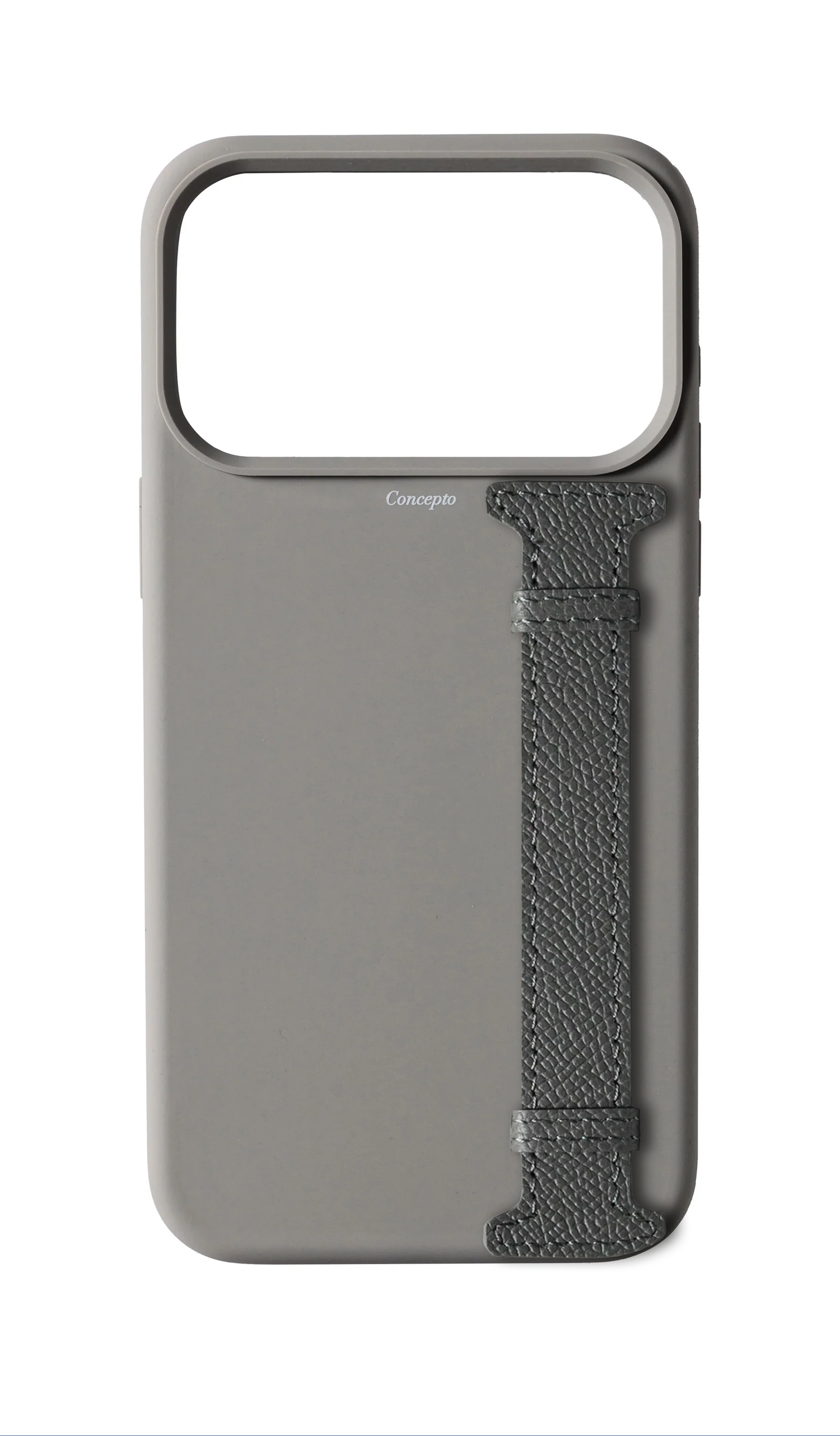 Grey Silicon Side Strap Case