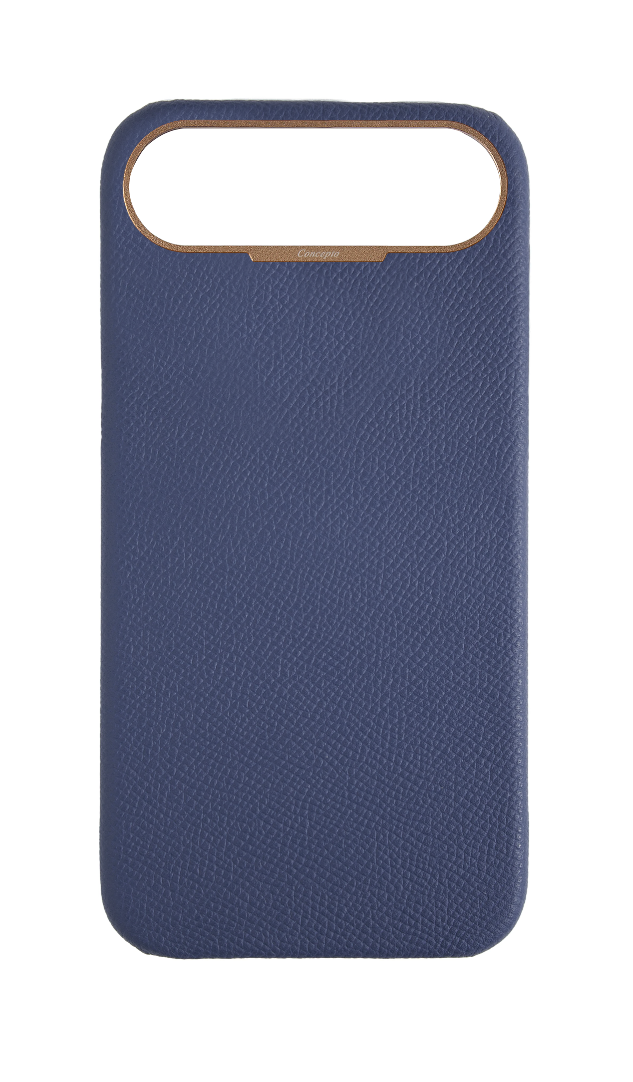 Navy Strapless Epsom Case