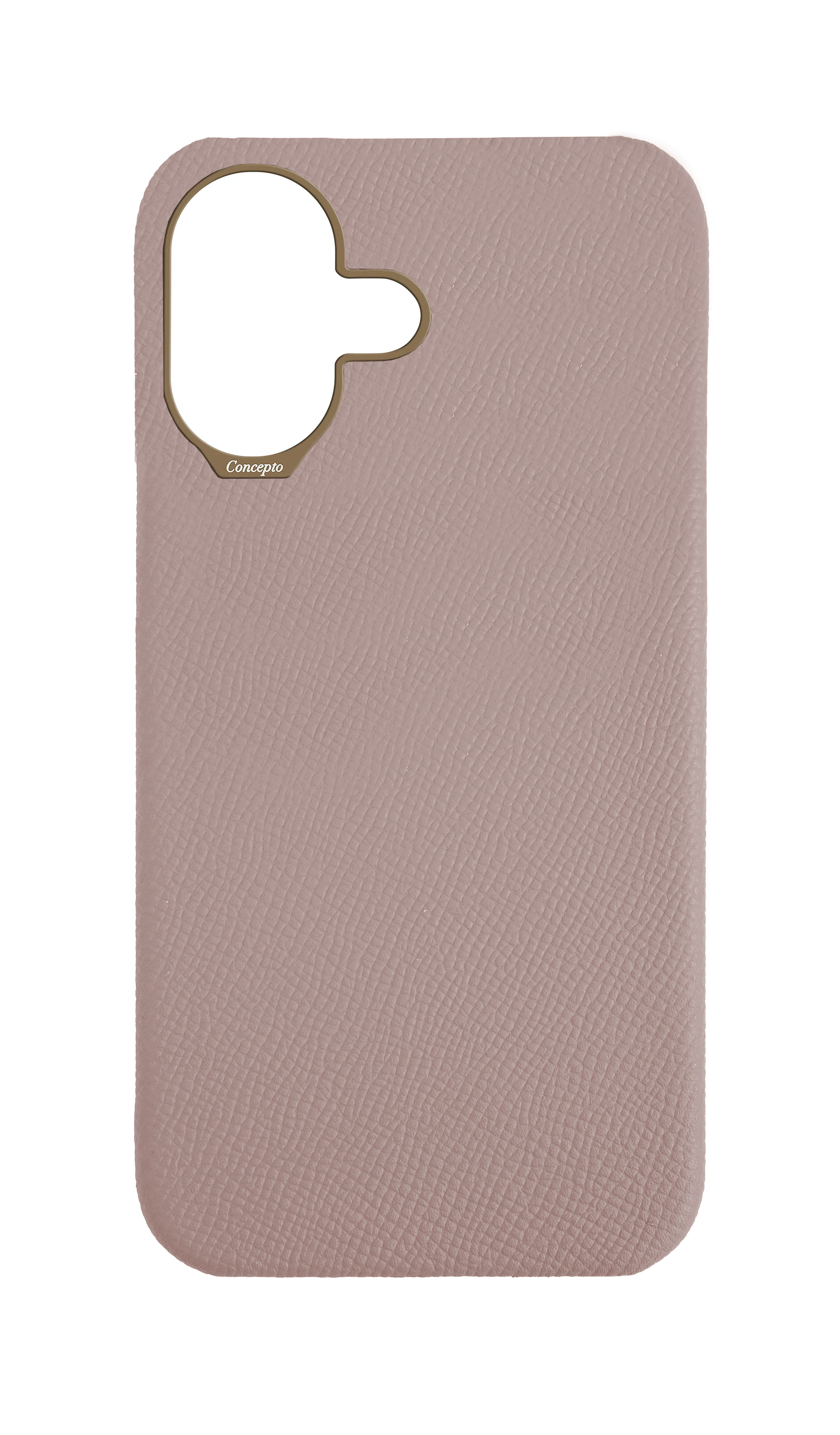 Blush Pink Strapless Epsom Case