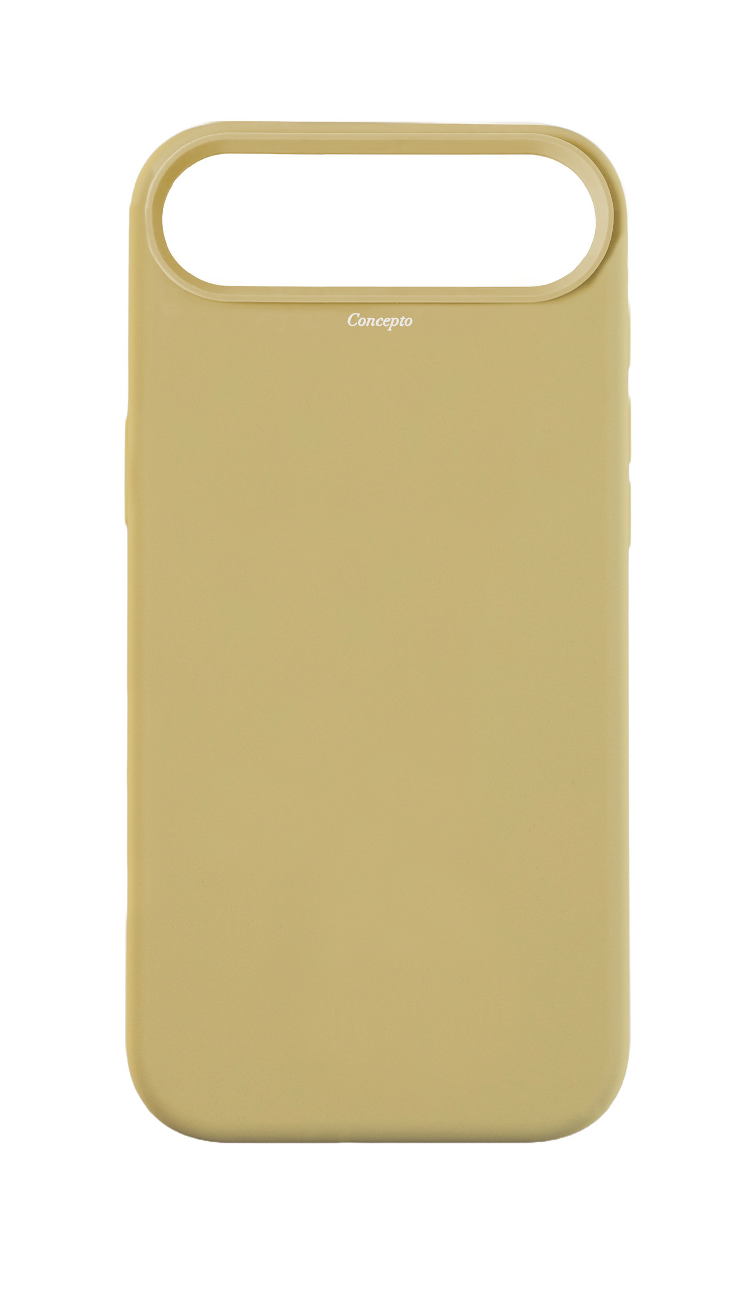 Butter Yellow Silicon Strapless Case