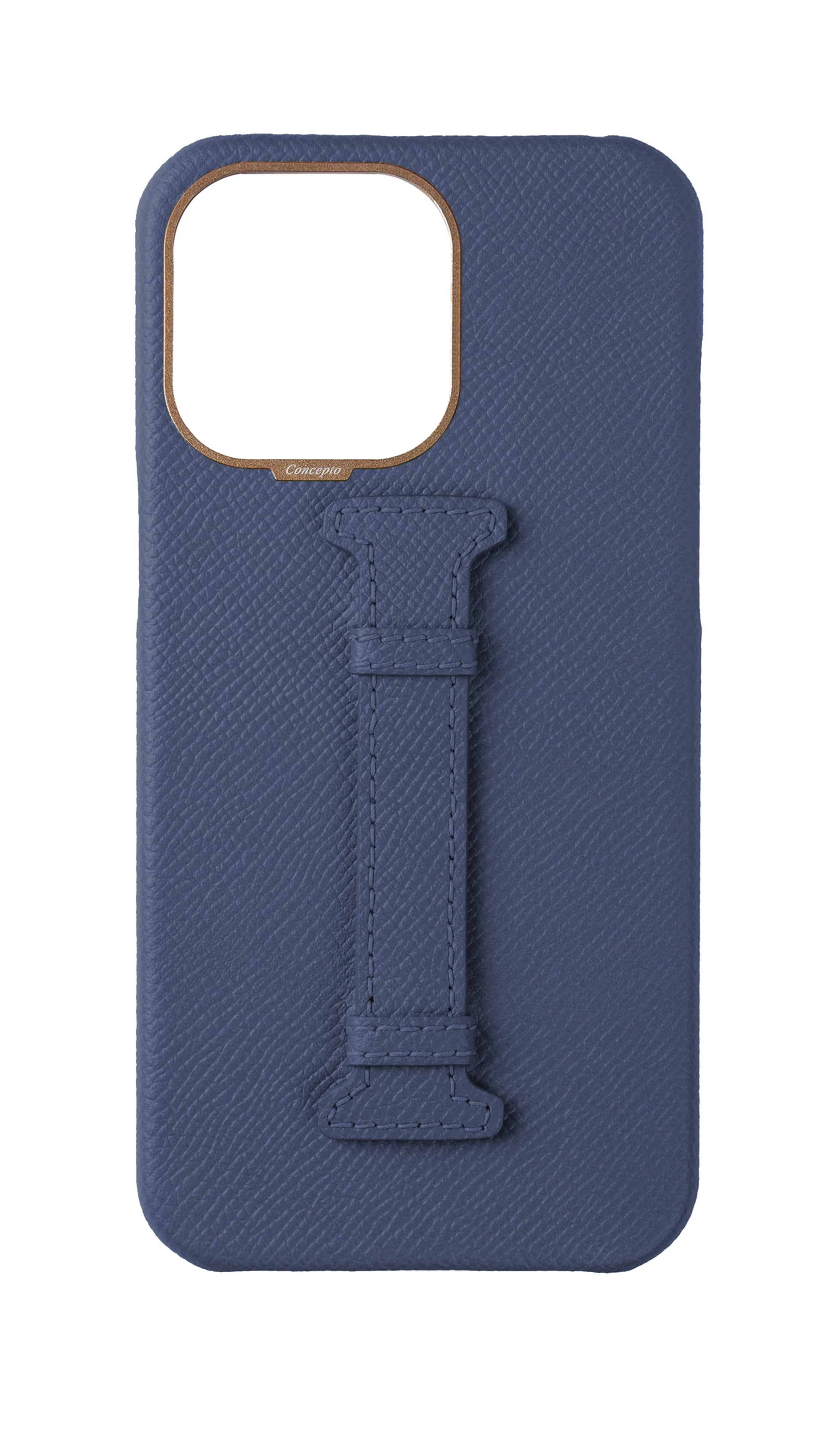 Navy Epsom Middle Strap Case
