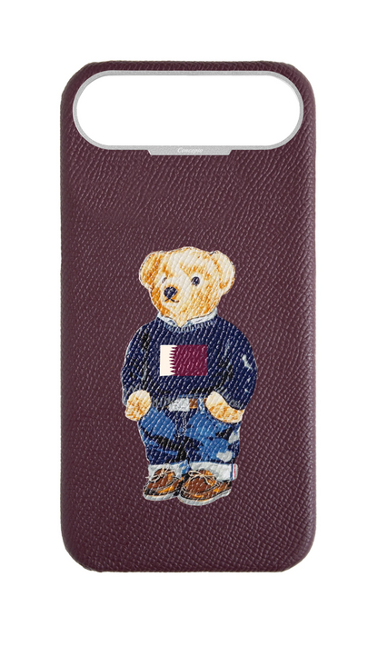 Teddy Maroon Strapless Case (Qatar)