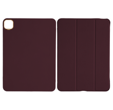 Maroon Epsom iPad Case