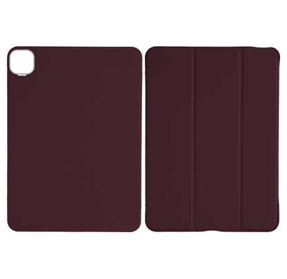 Maroon Epsom iPad Case