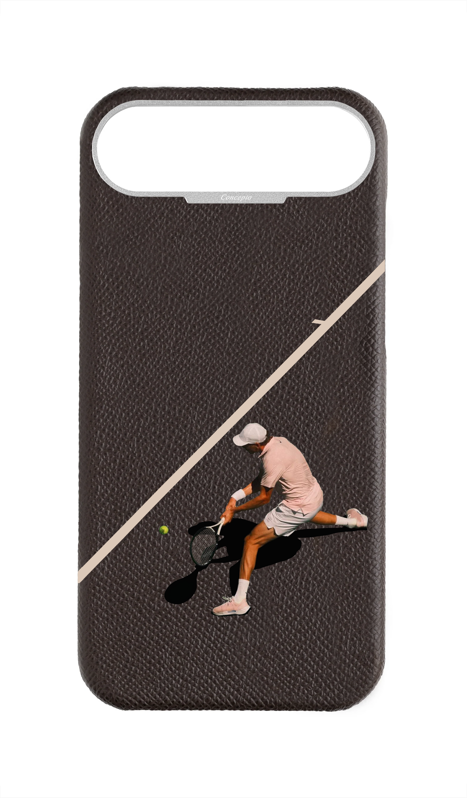 Brown Strapless Epsom Case - The Final Swing