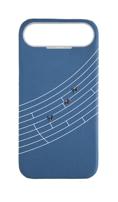 Blue Strapless Epsom Case - The Track