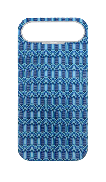 Blue Monogram Strapless Case