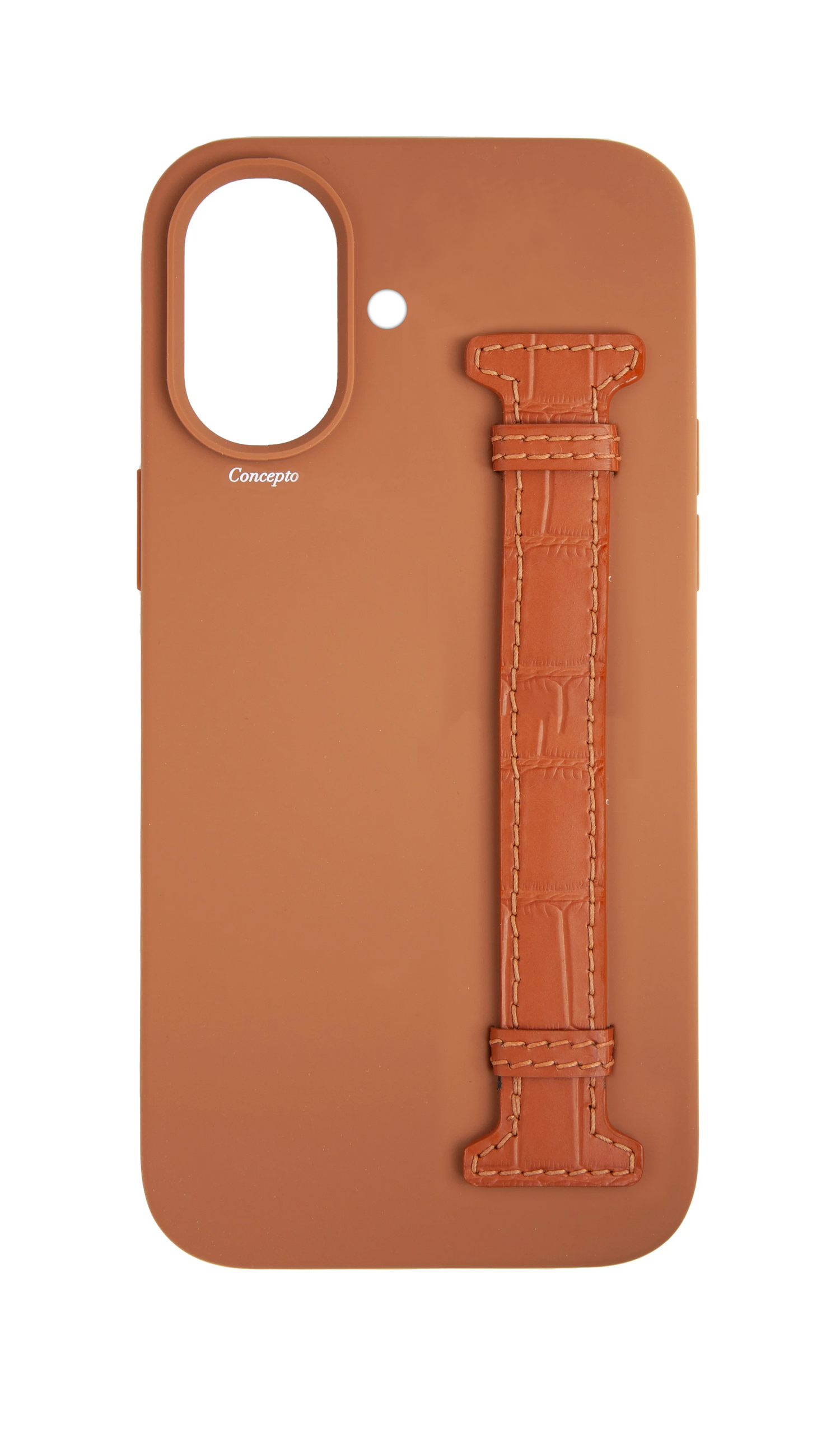 Tan Silicon Side Strap Case