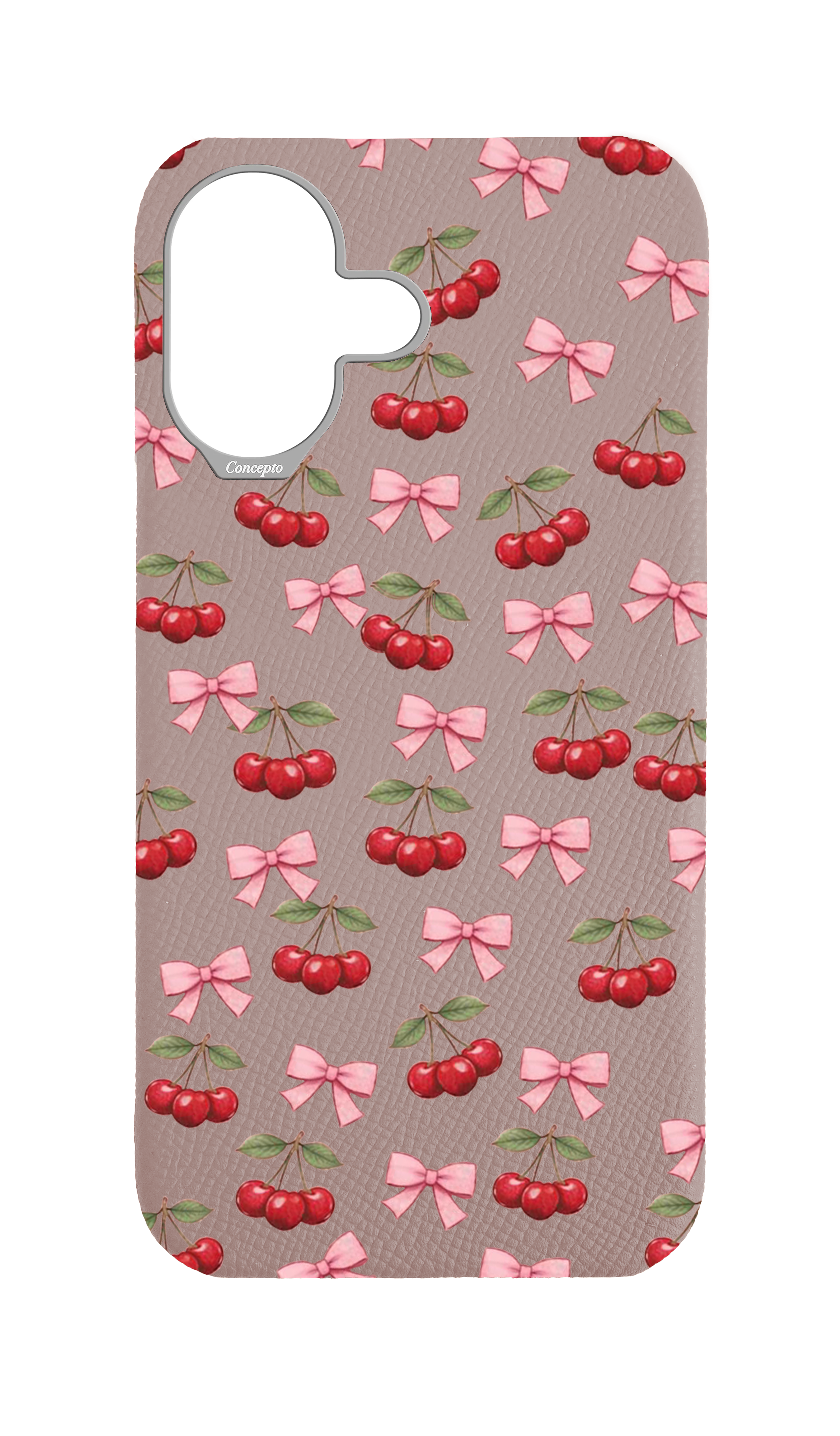 Blush Pink Strapless Case - Cherry Ribbon