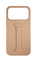 Nude Silicon Middle Strap Case