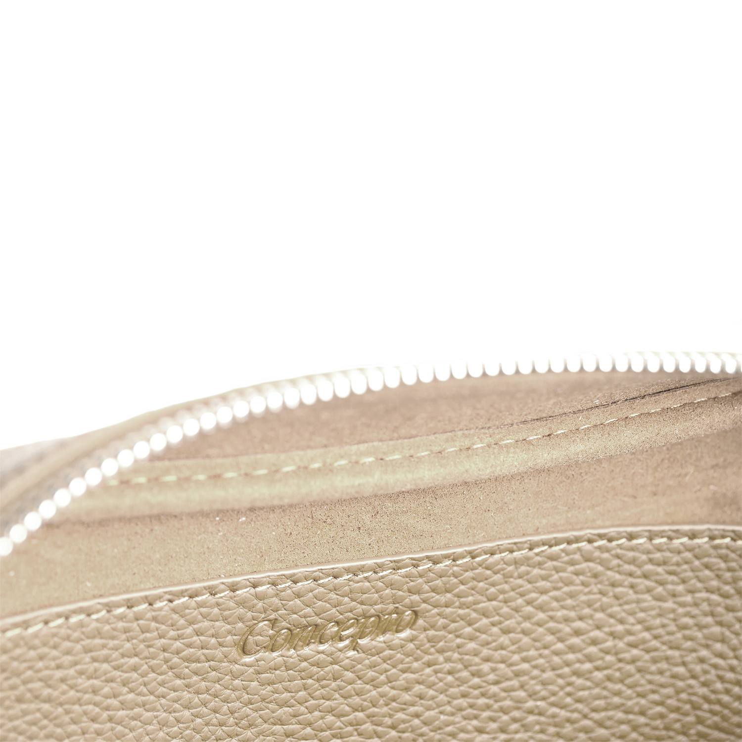 Beige Handcrafted Toiletry Pouch