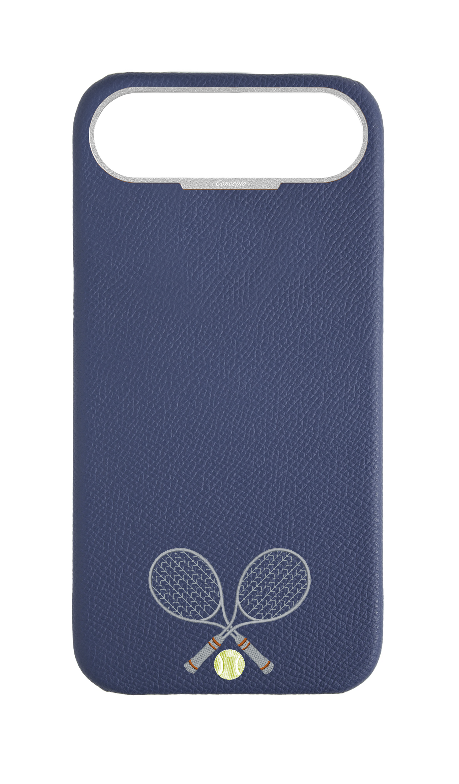 Navy Strapless Epsom Case - Concepto Arch Racket