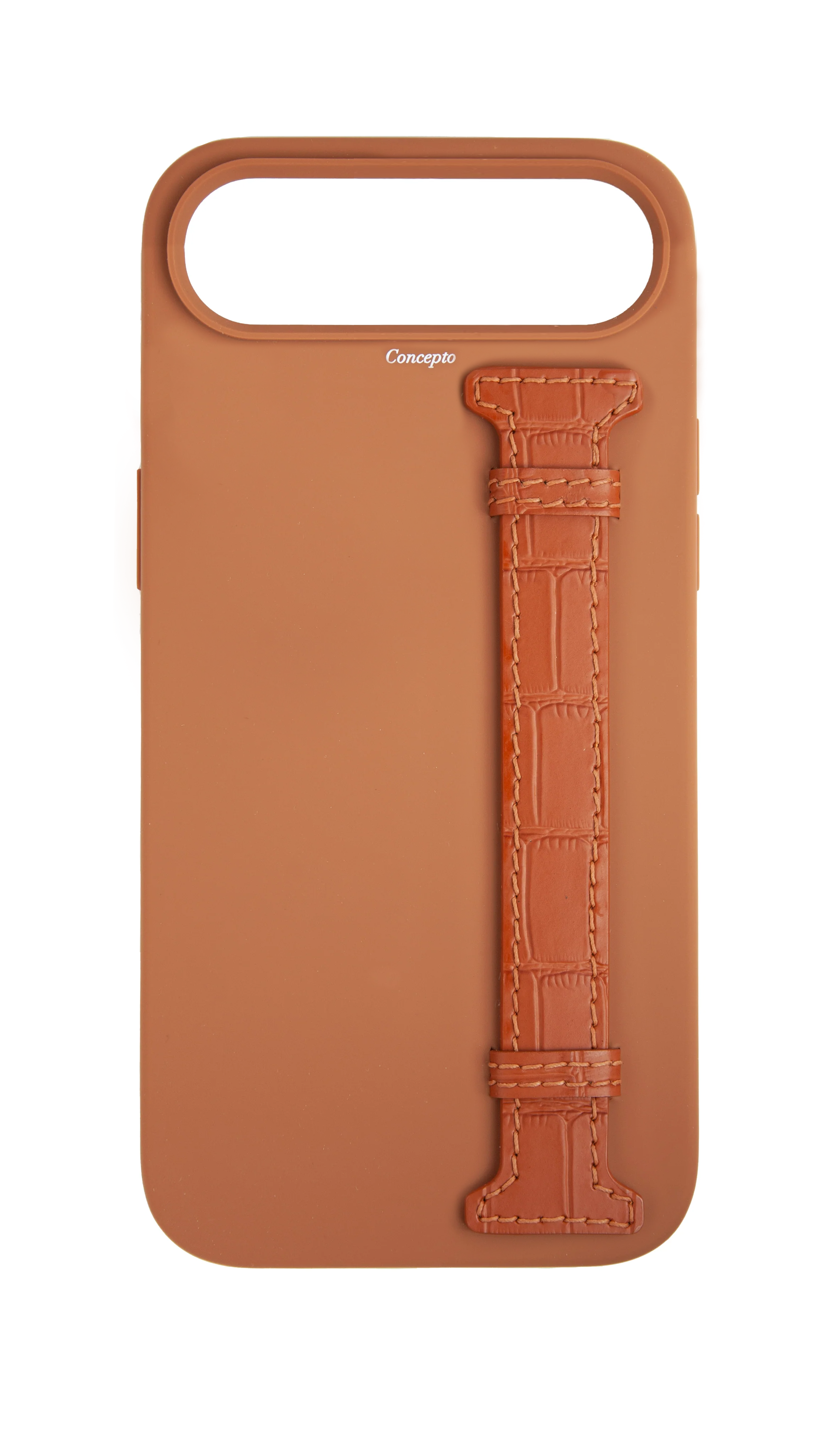 Tan Silicon Side Strap Case