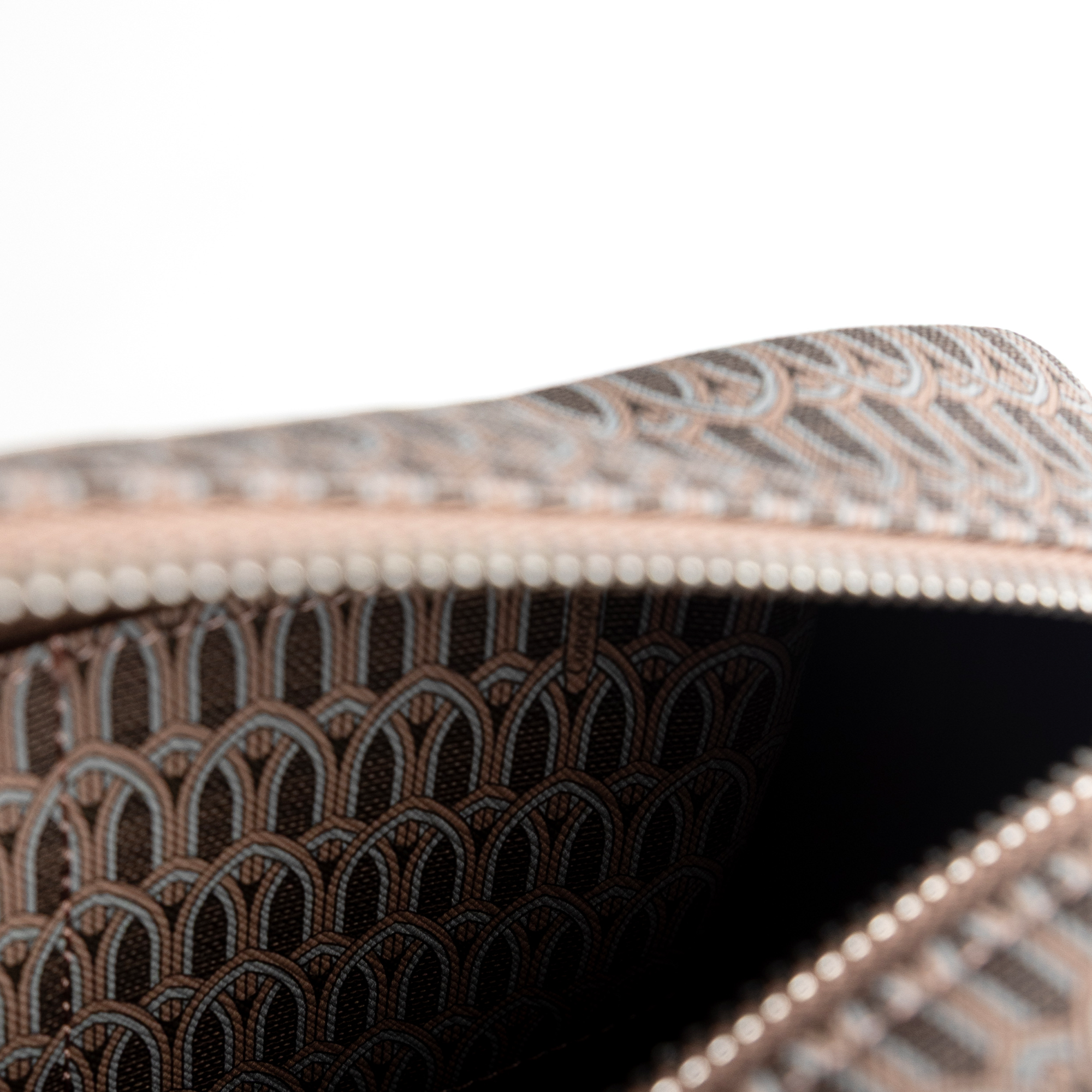 Cream Monogram Toiletry Pouch