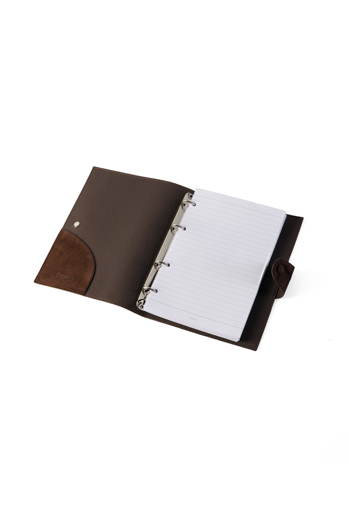 Brown Suede Notebook