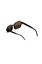 Burgundy Edge Sunglasses