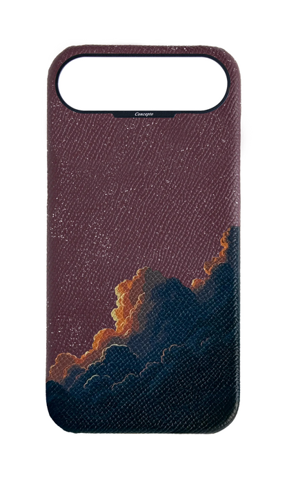 Maroon Strapless Case - Crimson Crescent