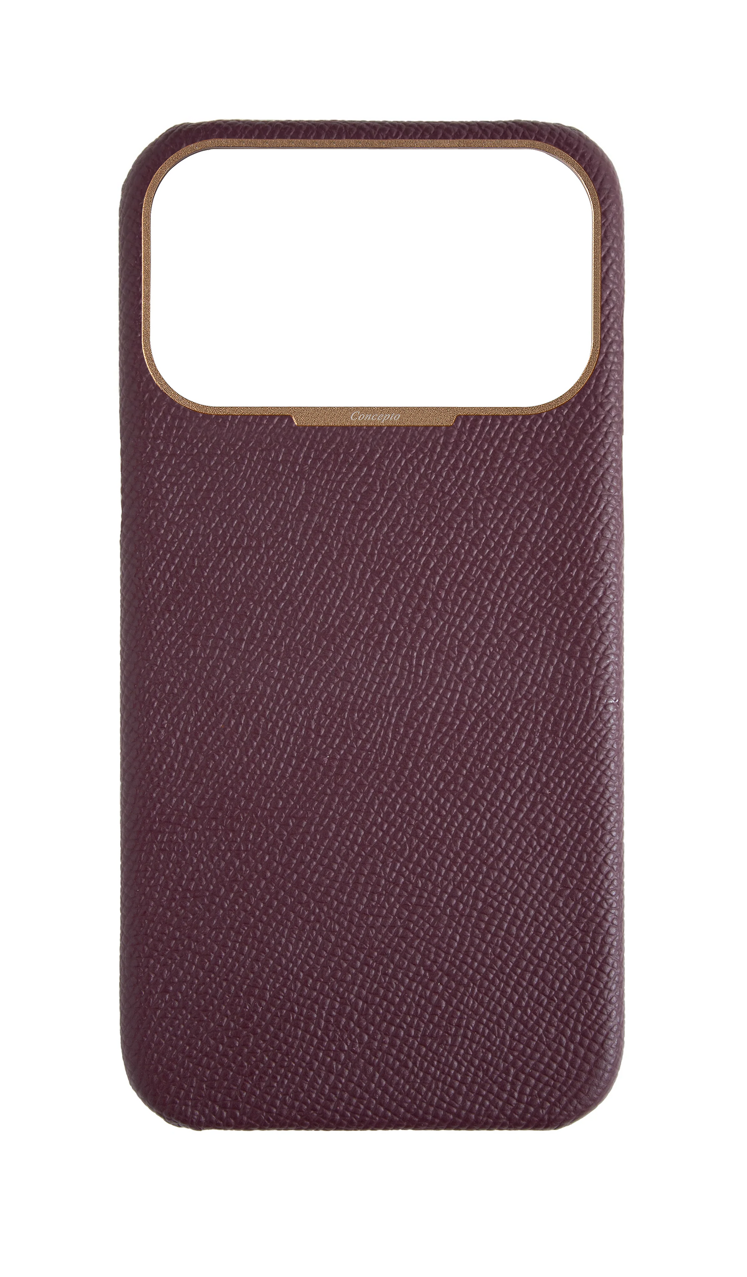Maroon Strapless Epsom Case