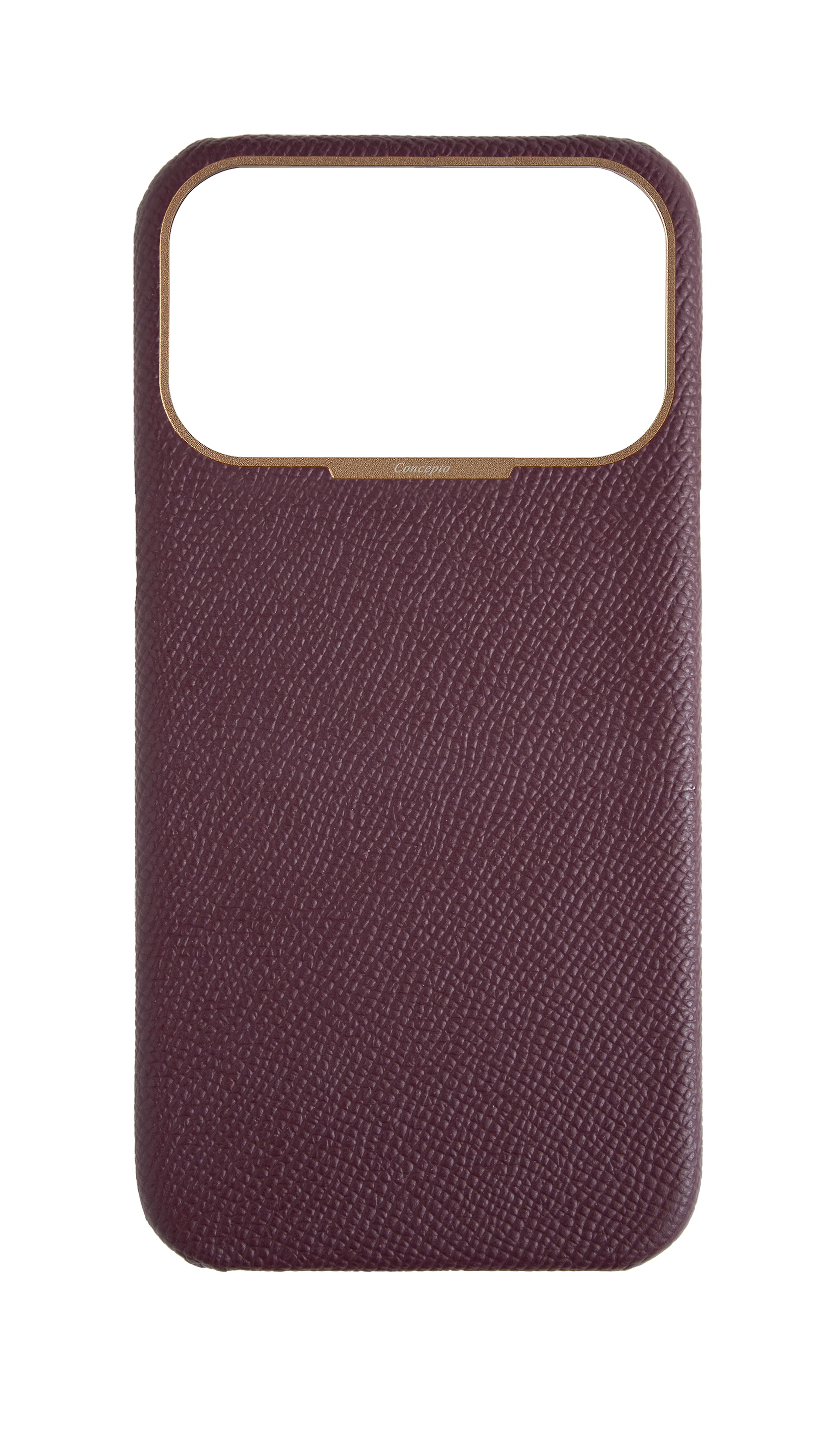 Maroon Strapless Epsom Case