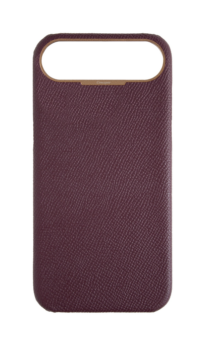 Maroon Strapless Epsom Case