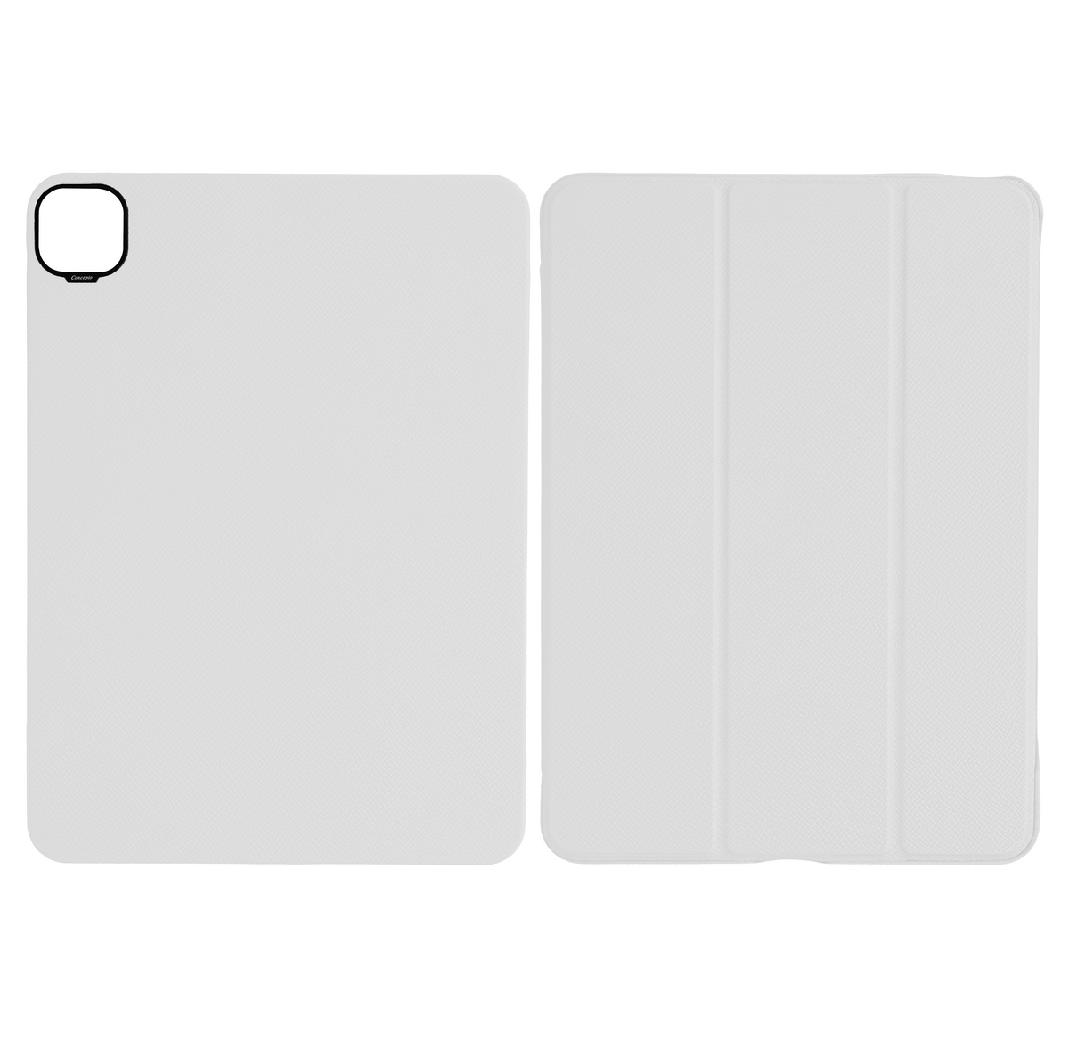 White Epsom iPad Case