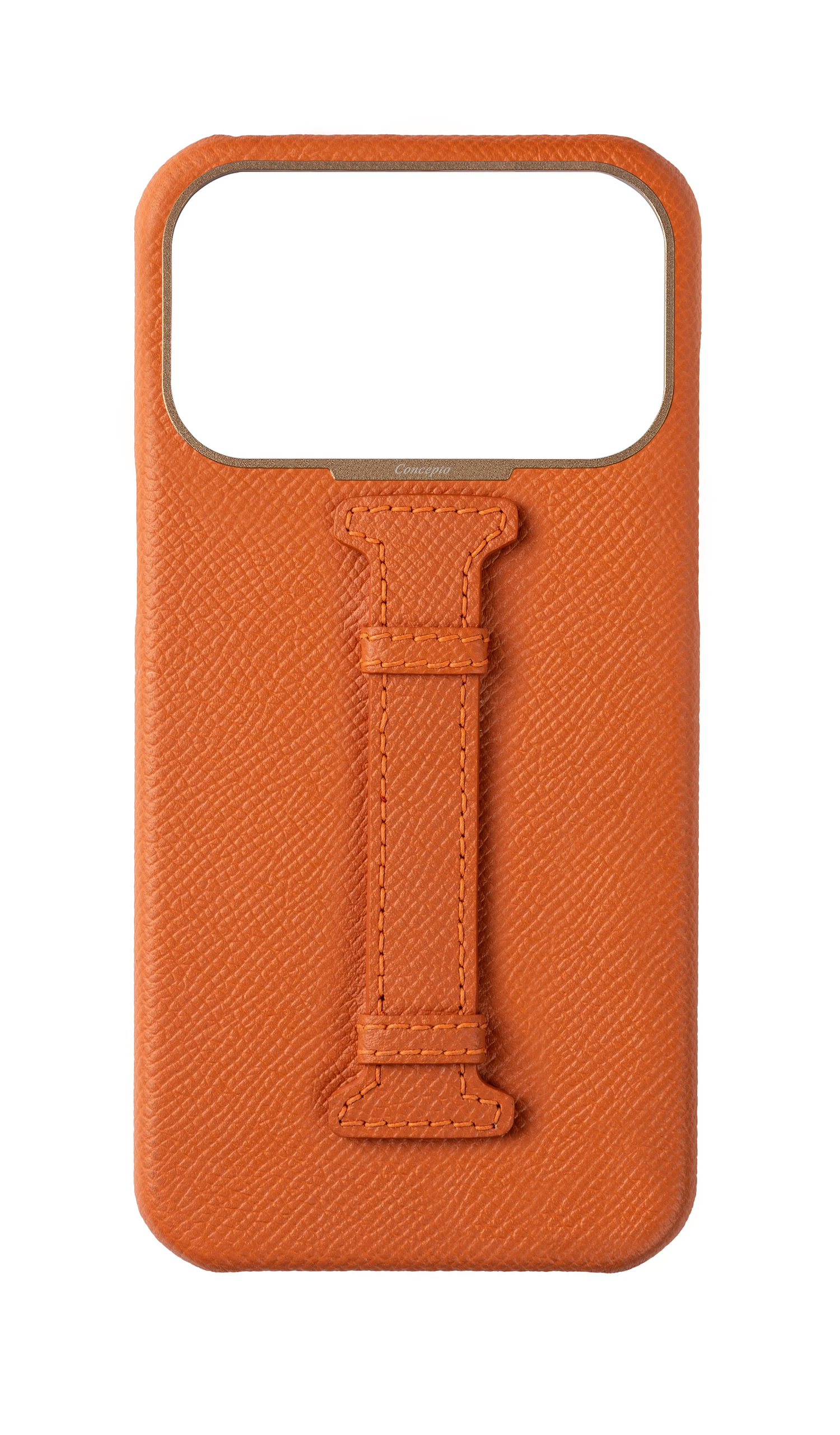 Orange Epsom Middle Strap Case