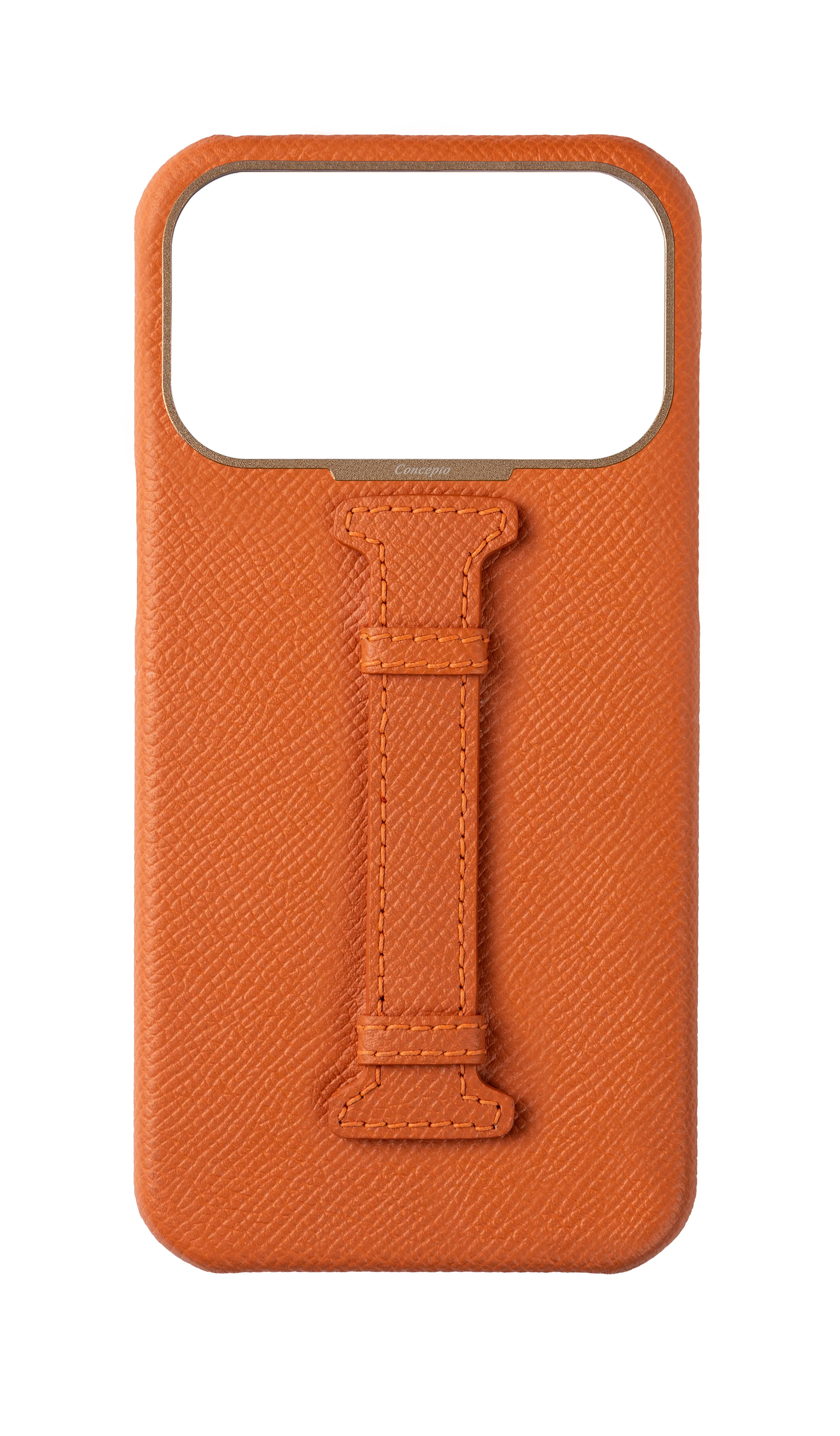 Orange Epsom Middle Strap Case