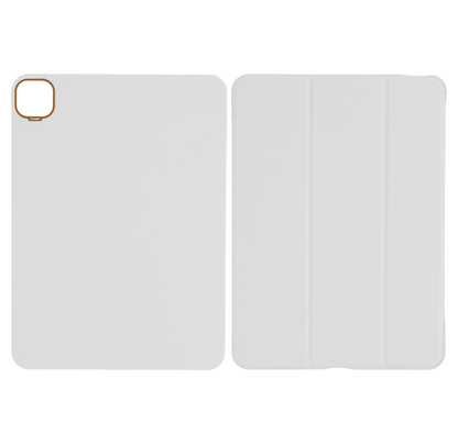 White Epsom iPad Case