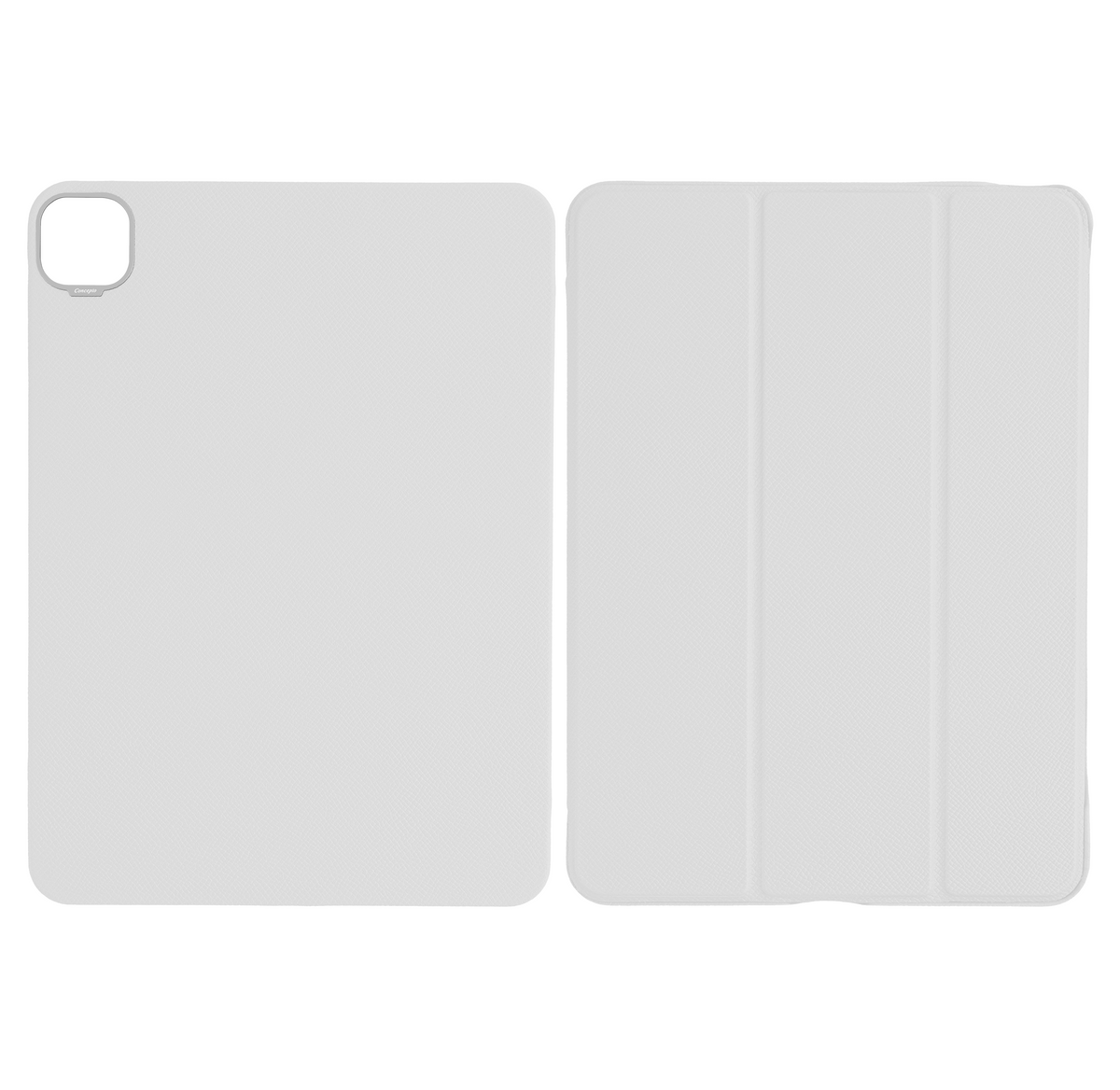White Epsom iPad Case