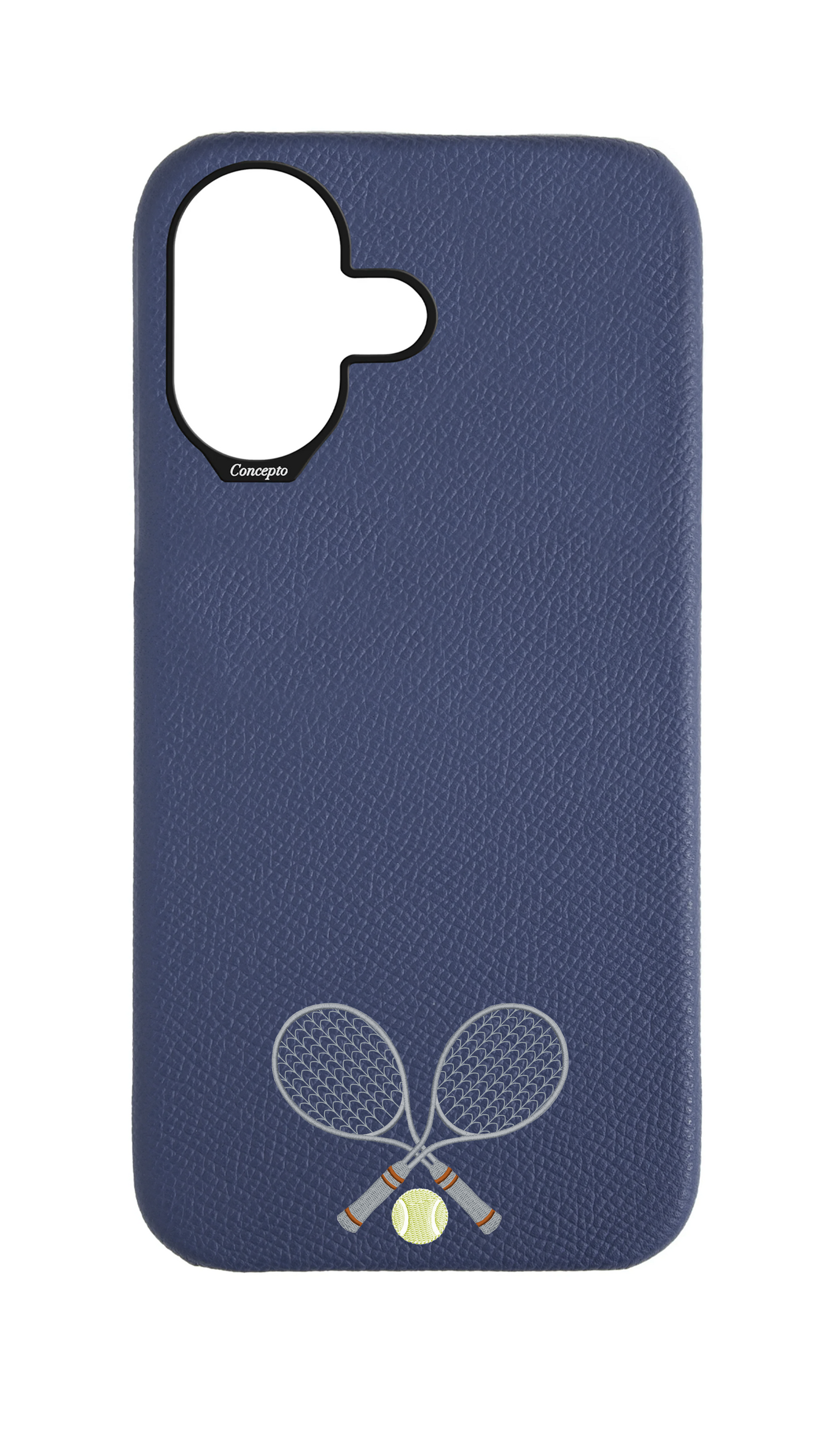 Navy Strapless Epsom Case - Concepto Arch Racket