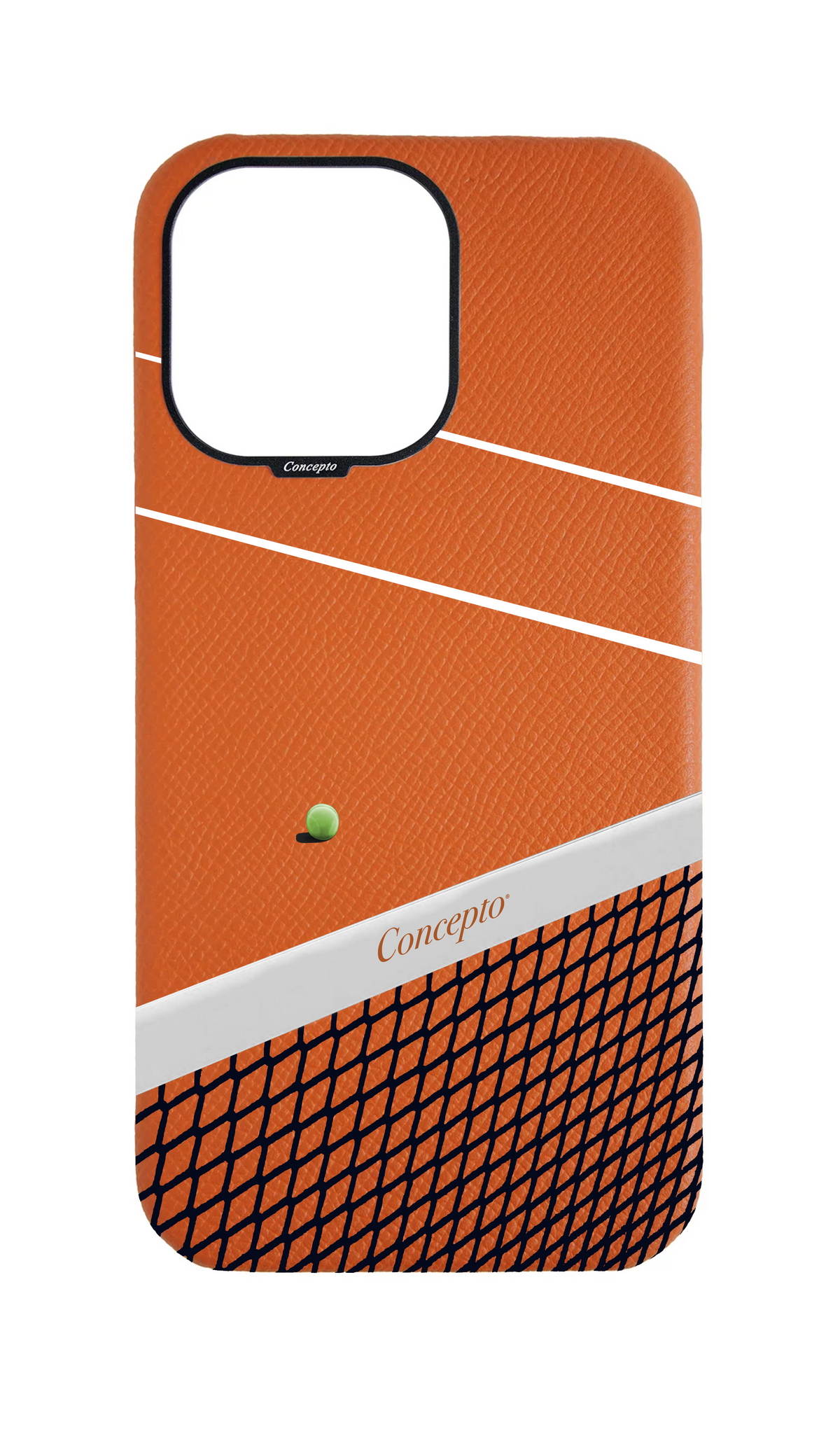 Orange Strapless Epsom Case - First Serve