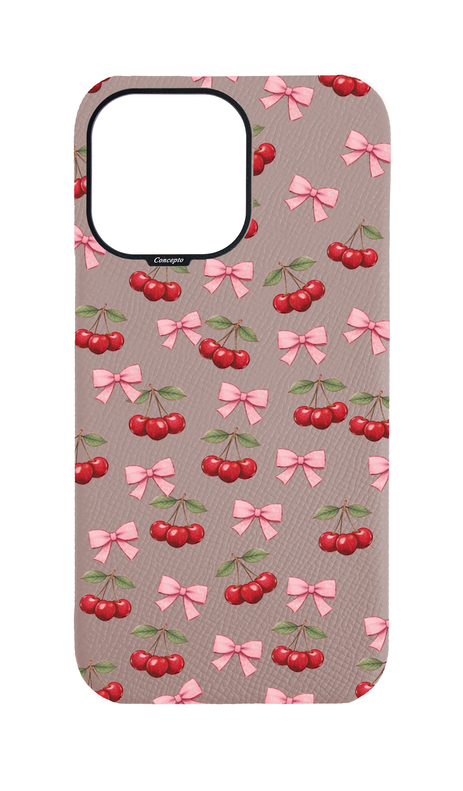 Blush Pink Strapless Case - Cherry Ribbon