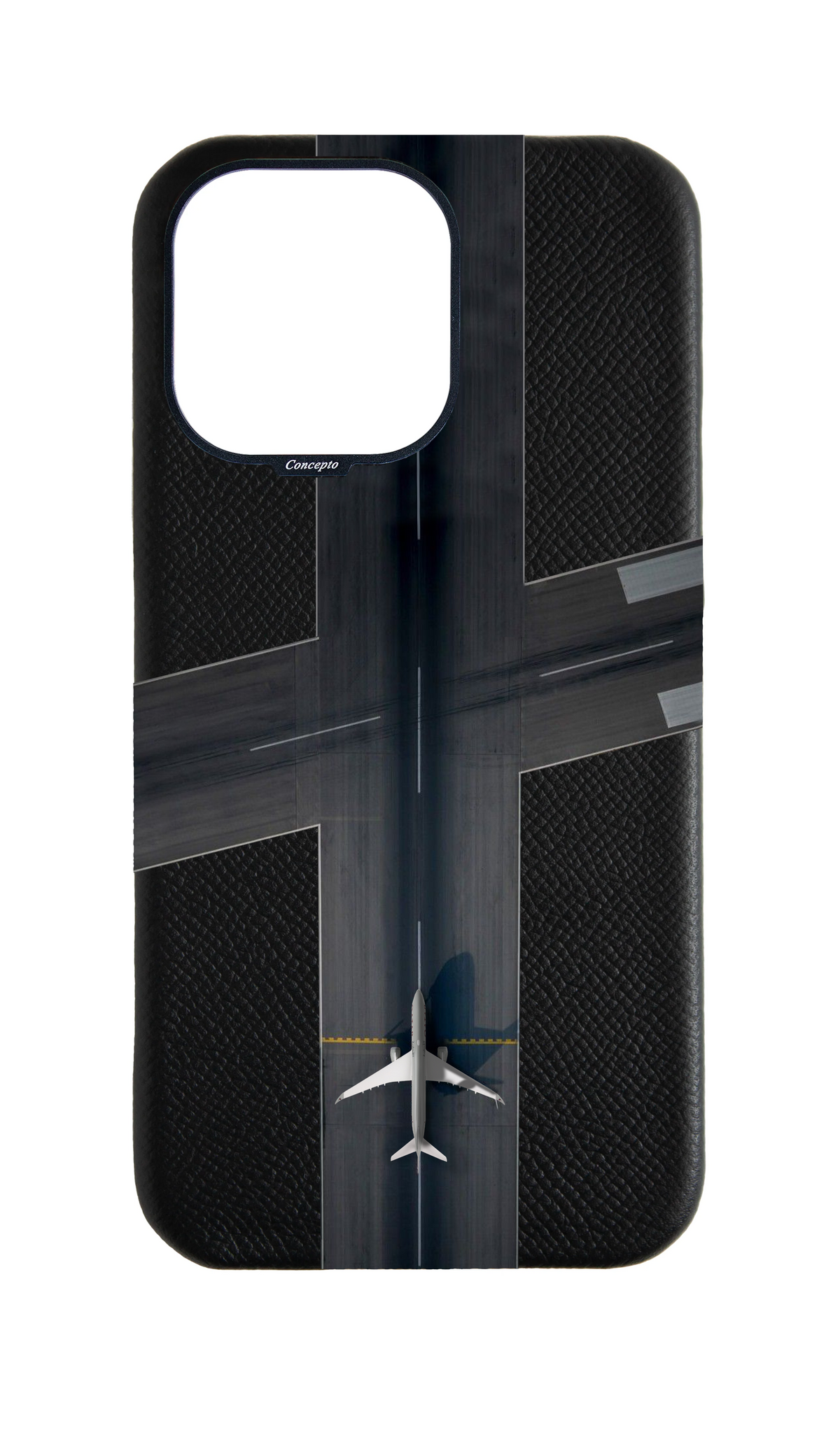 Black Strapless Epsom Case - The Runway
