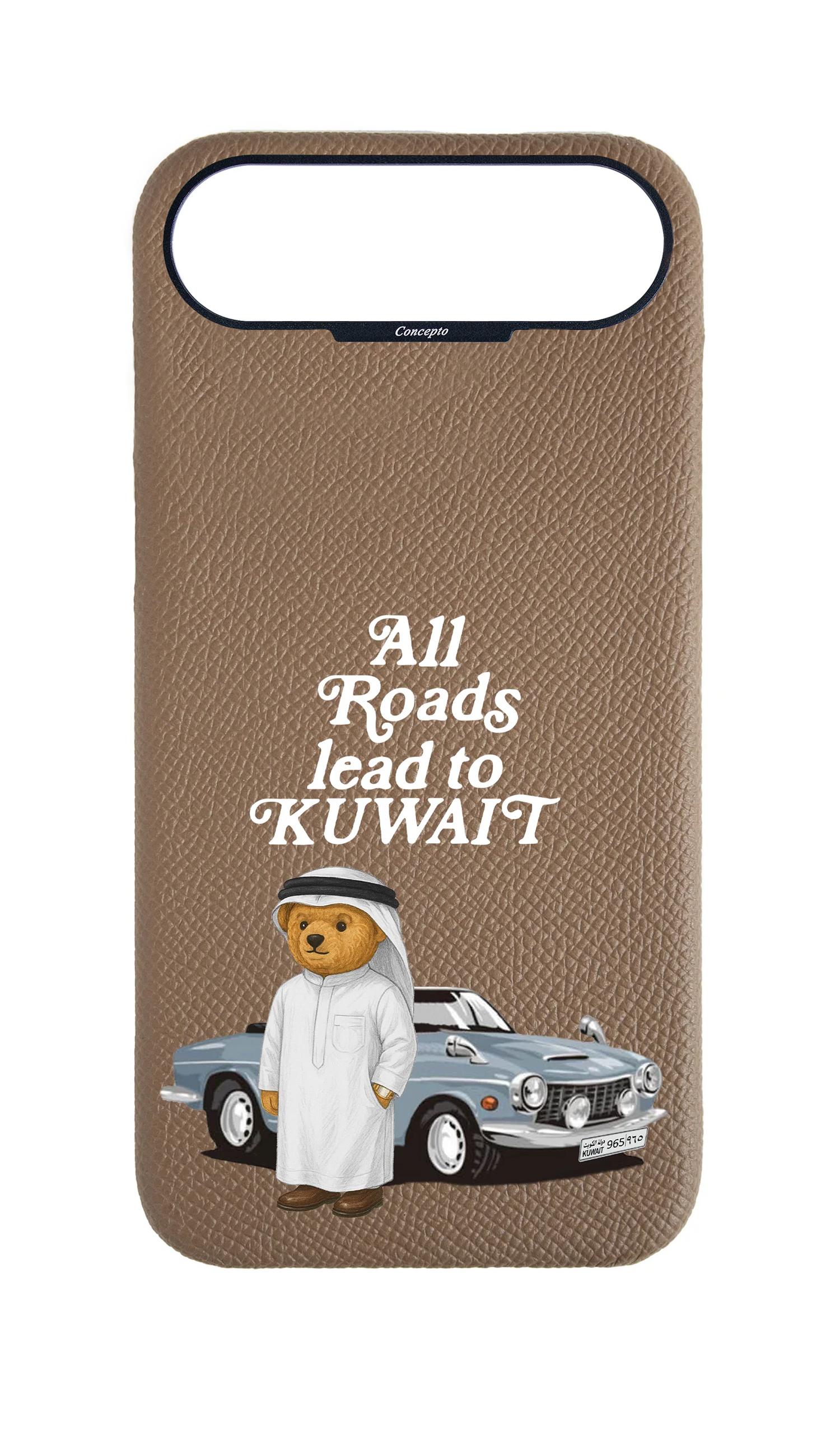 Taupe Strapless Case - Kuwait