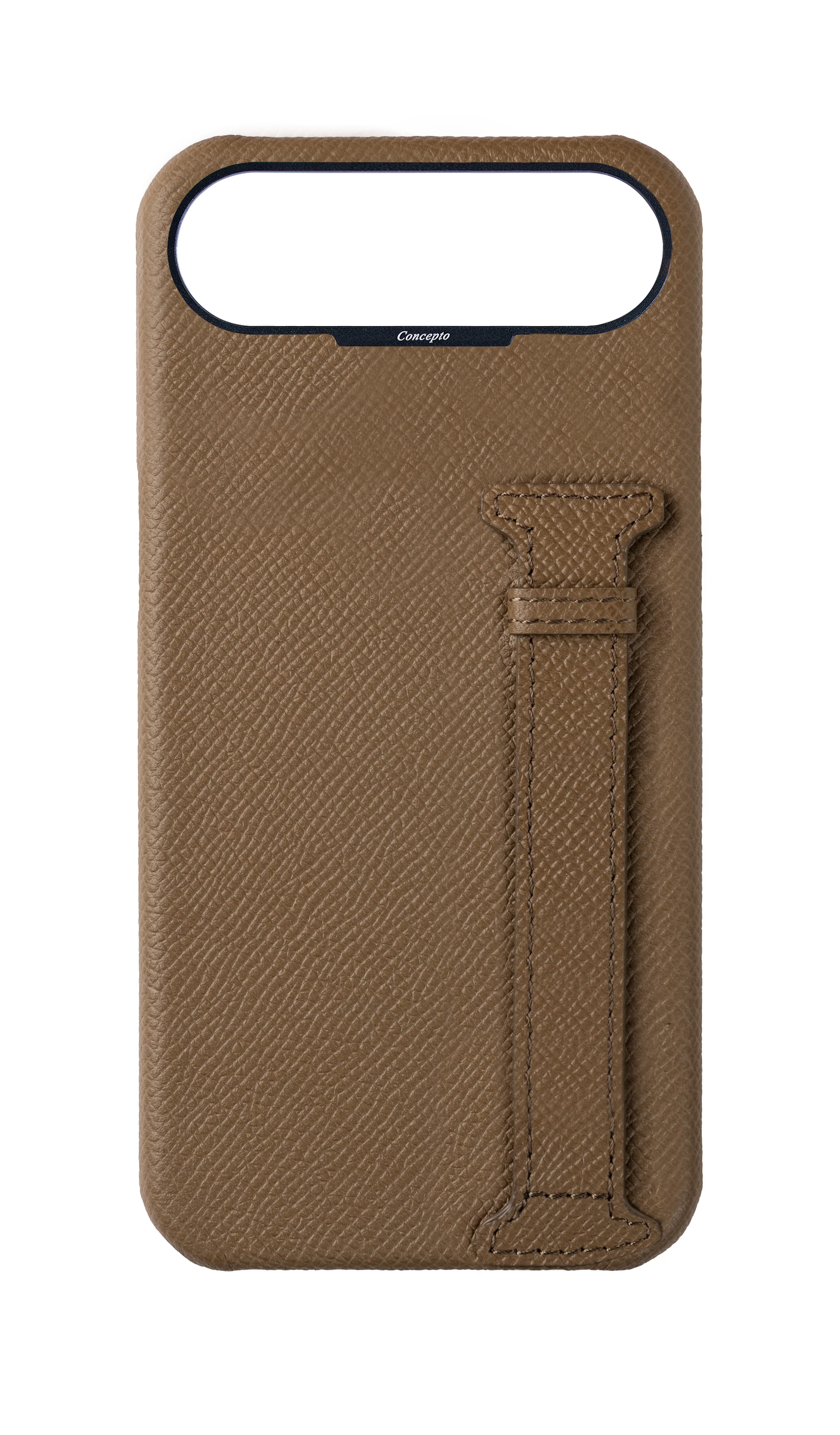 Taupe Epsom Side Strap Case