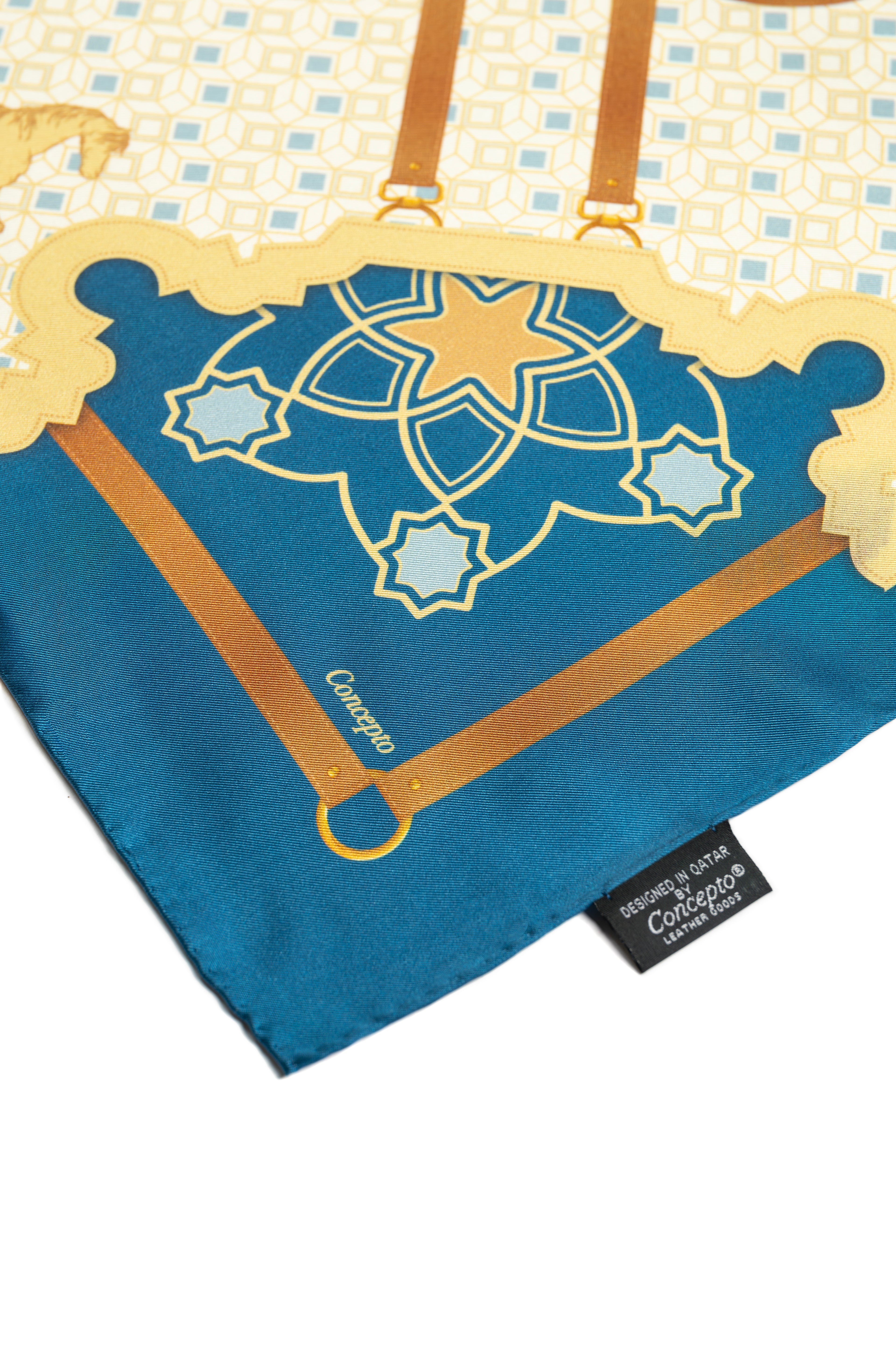 Qatar Equestrian Silk Scarf