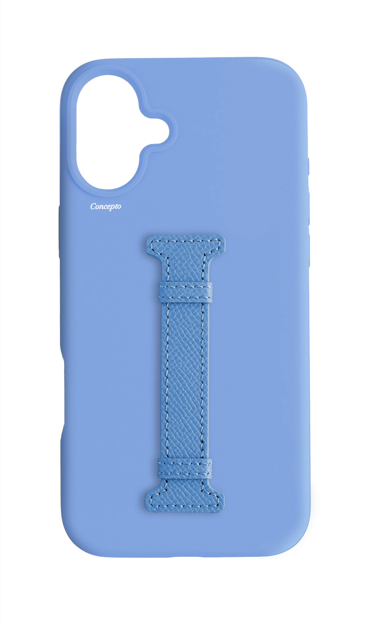 Sierra Blue Silicon Middle Strap Case